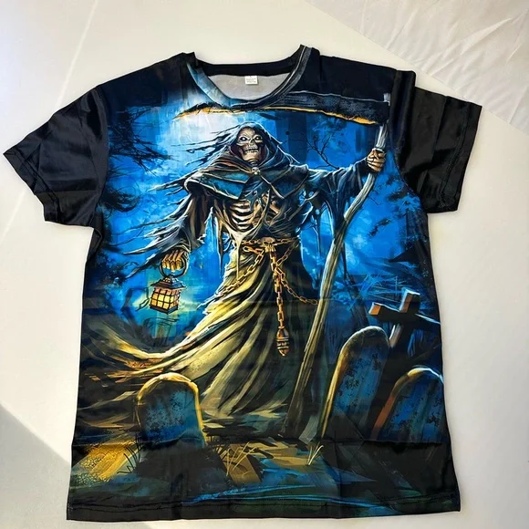 NEW Grim Reaper Shirt - Picture 4 of 4